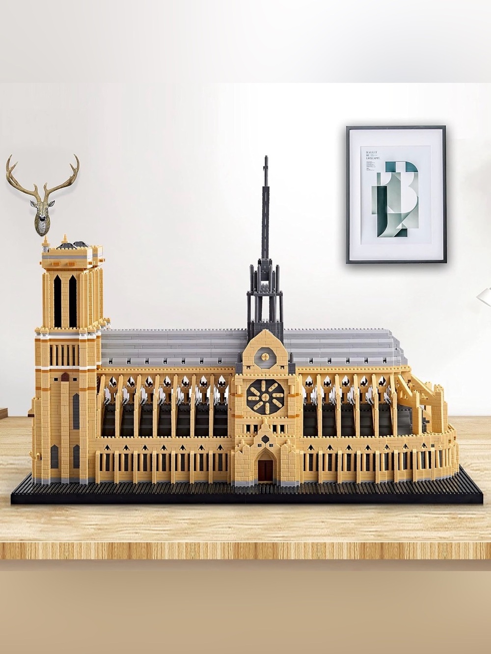 Notre Dame De Paris Micro Architectural Building Block Set 7380 Pieces NEW LEGO